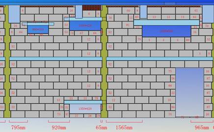 bim5d自动排砖使效率提高3倍节约10砖量